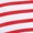 RED/WHITE, variant on Women's Striped Ribbed Cropped Racerback Tank Top