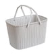 thumbnail image 2 of Cesta portátil para ducha abierta, cesta para baño, bolsa organizadora de cosméticos, bolsa de almacenamiento Gris, 2 of 9