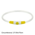 thumbnail image 3 of Eespoir Light Up Dog Collar, Led Dog Collar USB Rechargeable Flash Dog Necklace, Pet Safety Collar for Night Walk, Visibility, Small Medium Large Dogs(Yellow), 3 of 6