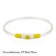 thumbnail image 3 of Collar De Plástico Collar LED recargable por USB para perros con luz intermitente, color amarillo, para perros pequeños, medianos y grandes (1 unidad) JASKFLY, 3 of 9