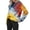 Orange, variant on Womens Sweatshirts Tie Dye Pattern Sports Shirt Top Long Sleeved Casual Pullover Lightweight Loose Fall Fashion Outfits 2025 Clothes