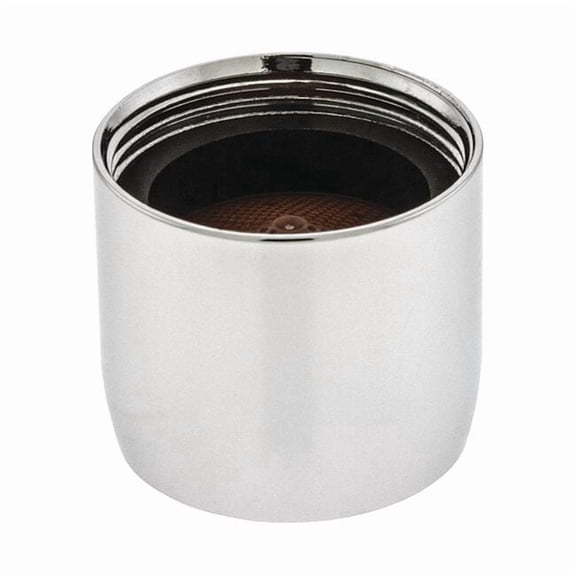 Neoperl Aerated Outlet,Brass,3/4 in - 27,Chrome 1168005