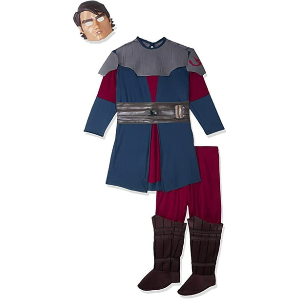 Rubie S Star Wars Clone Wars Child S Deluxe Anakin Skywalker Costume Medium Walmart Com Walmart Com