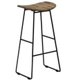thumbnail image 4 of vidaXL Bar Stool Bar Seat Counter Height Island Stool for Pub Reclaimed Teak, 4 of 17