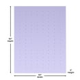 thumbnail image 6 of Flash Furniture Capri Comfortable Sleep Queen Lavender Infused Memory Foam Mattress Topper Purple 60, 6 of 9