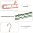 thumbnail image 4 of Mistaha Innovative Rotating Magic Hanger with 9 Holes, Space-Saving Folding Design - Pink | Durable PP Material | Vertical & Horizontal Use | 6 Colors Available, 4 of 6