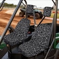 thumbnail image 2 of KUIFORTI Leopard Print UTV Seat Covers Anti-Slip Seats Cover with Headrest Covers Easy to Install for Yamaha Rhino 700 660 450 2004-2021 Rhino Accessories Bucket Seat Cover, 2 of 7