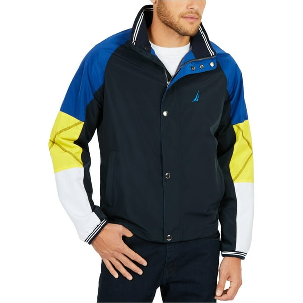 Nautica Coastal Bomber chamarra para hombre azul extragrande Nautica Chaqueta de bombardero Walmart en linea