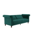 thumbnail image 6 of DHP Dante Upholstered Futon, Green Velvet, 6 of 21