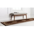 thumbnail image 3 of Rugs.com Amaya Collection Rug – 8 Ft Runner Brown Medium Rug Perfect For Hallways, Entryways, 3 of 9