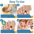 thumbnail image 6 of Toenail Fungus Treatment Extra Strength, 48pcs Nail Repair Strips for Restores Appearance of Discolored or Damaged Nails, 6 of 9