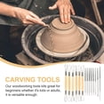 thumbnail image 3 of CATIEBYE 14Pcs Wood Carving Chisels for Hand Engraving Tools Multi Color Kids, 3 of 5