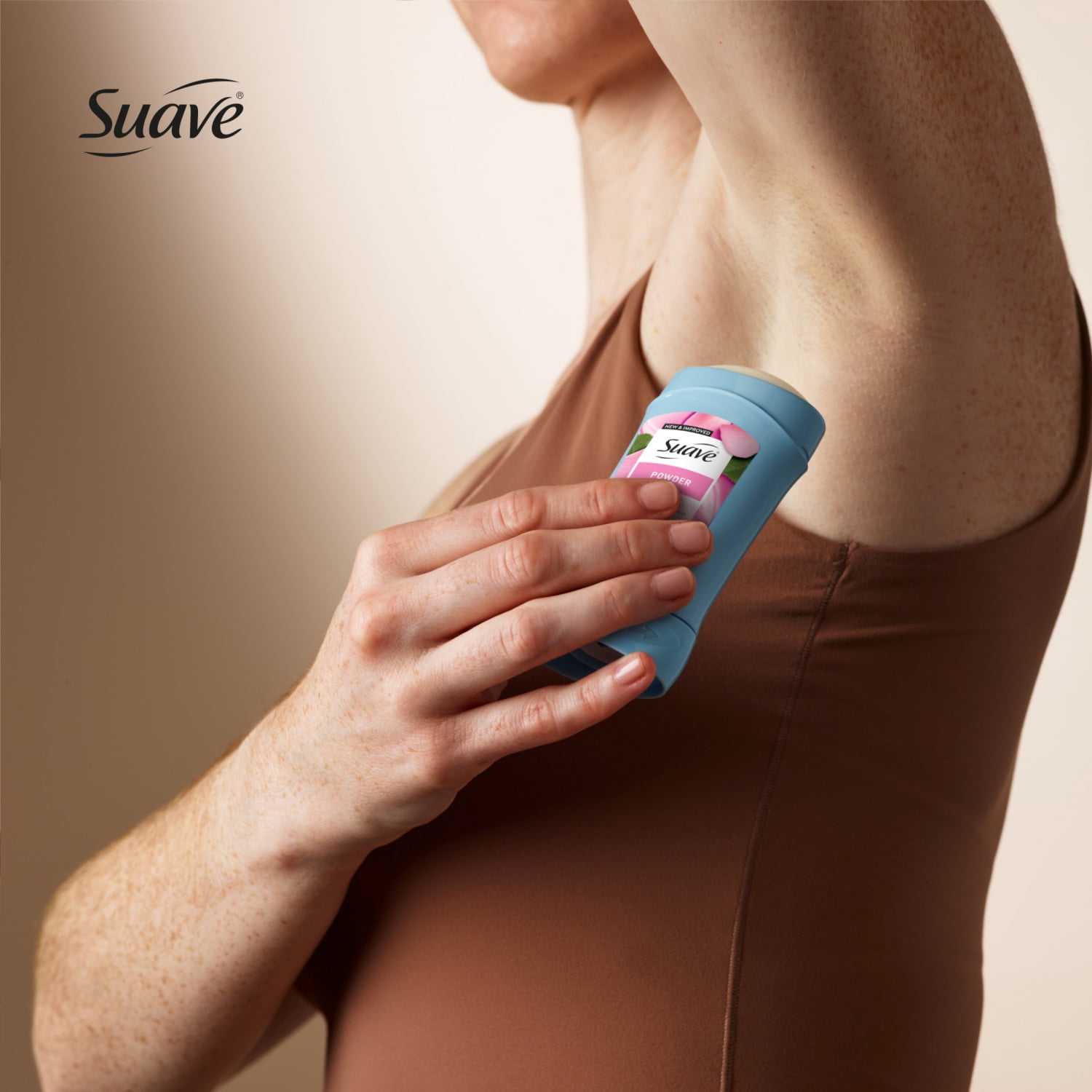 Suave Antiperspirant Deodorant For Women, 48hr Protection, Powder, 1.2 oz