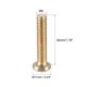 thumbnail image 2 of Tornillos de muebles M6x30mm con socket hexagonal, fijaciones galvanizadas, tornillos de rosca completa de acero al carbono, 20 Pcs, 2 of 4