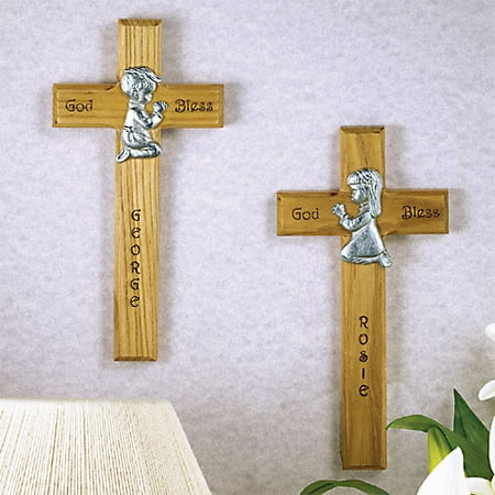 Personalized Child's Wooden Cross