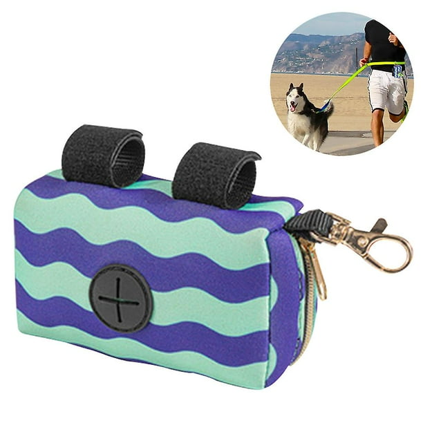 Dog Poop Bag Holder Pet Garbage Bag Dispenser Holder Leash Attachment 600d Oxford Cloth Durable Metal Zipper Portable Dogs Garbage Bag Suitable Fo Walmart