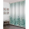 thumbnail image 4 of Spring Eucalyptus Shower Curtain, Sage Green Botanical Tropical Leaves Plants Bathroom Curtain for Bathtub Decor Waterproof Fabric Machine Washable with 12 Hooks, 4 of 6