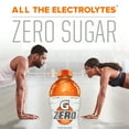 thumbnail image 6 of Gatorade G Zero Sugar Lemon Lime Thirst Quencher Sports Drink, 20 oz, 12 Pack Bottles, 6 of 8