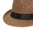 thumbnail image 4 of Sombrero de copa Yinane Sombrero de paja Verano Versátil Portátil con protección solar, 4 of 8