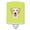 Lime Green, variant on Caroline's Treasures BB1252CNL Checkerboard Pink Golden Retriever Ceramic Night Light, 6x4x3", multicolor