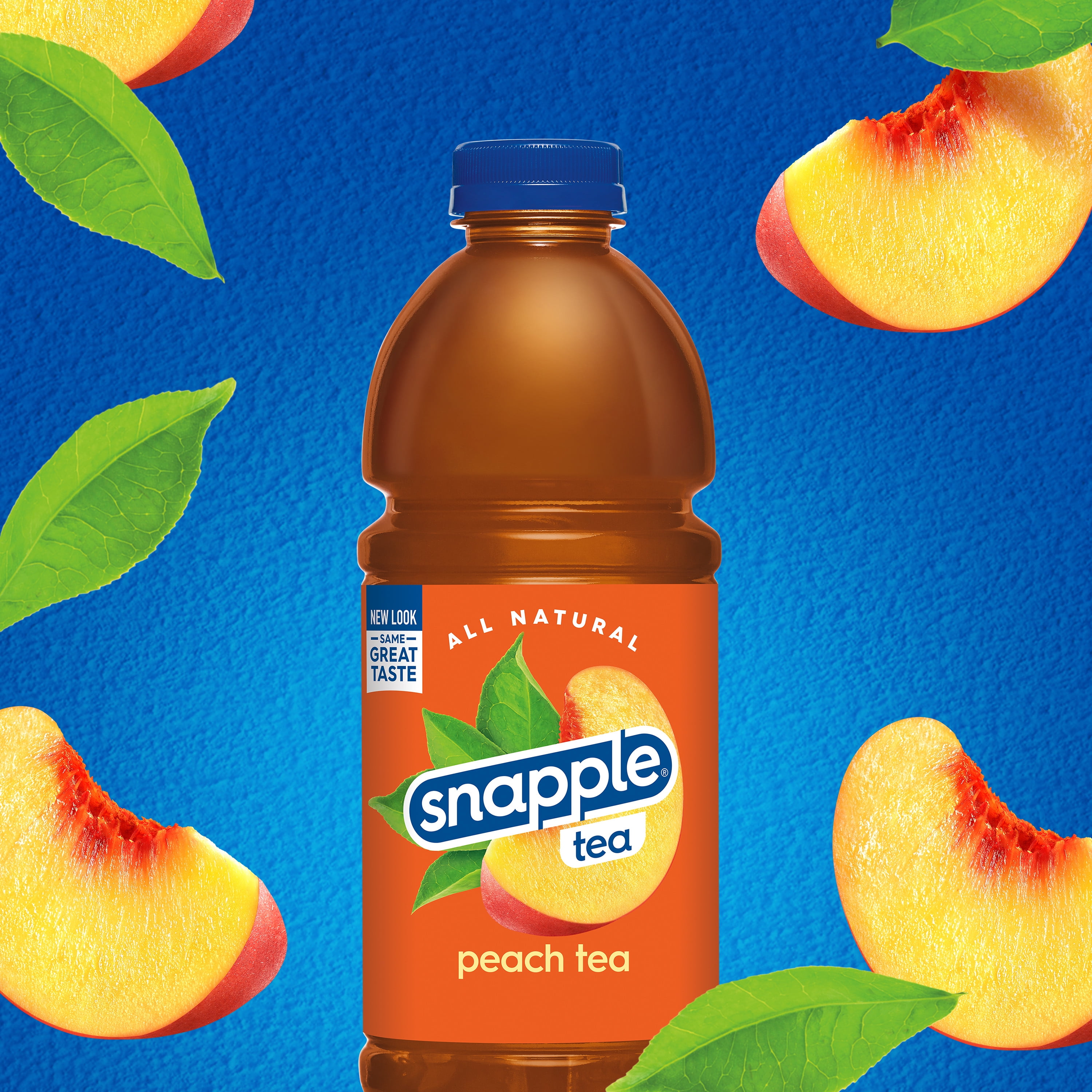 Snapple Peach Tea, 32 fl oz bottle