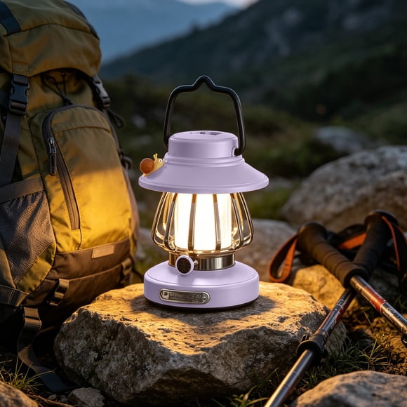 Nightlight Outdoor Camping Lamp Hook Portable Rechargeable Holiday Gift Decorative Lamp Table Lamp