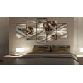 thumbnail image 2 of Tiptophomedecor Glamour Canvas Wall Art - Enchanted Bronze - Stretched & Framed Ready To Hang Art, 2 of 4