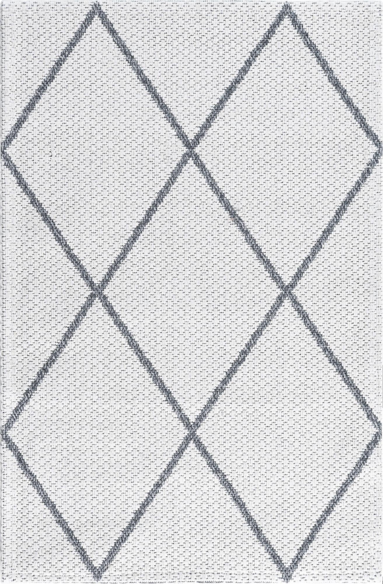 Collection Rug 2' x 3' Ivory Flatweave Rug Perfect