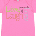 thumbnail image 4 of Inktastic Live, Laugh, Love Boys Baby Bodysuit, 4 of 5