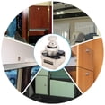 thumbnail image 4 of Verrou de Porte d'Armoire Sans Clé pour Véhicule Récréatif avec Bouton Poussoir RV en Alliage de Zinc ABS pour Yachts Navires RVs, 4 of 7
