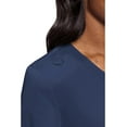 thumbnail image 3 of Med Couture Touch Scrubs Top For Women V-Neck Tuck In MC7448, 3 of 6