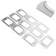 thumbnail image 5 of Junta de turbina de acero inoxidable, supercarga, compatible con T2 T25/T28 GT25/GT28 GT2876, 10 Uds., 5 of 12