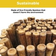thumbnail image 3 of Backyard X-Scapes Bamboo Fence Panel, Caramel Brown, 4' H x 8' L, 3 of 7