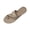 Beige, variant on Miluxas Sandals for Woman Summer Comfortable Breathable Slip on Flip Flops Arch Support Casual Shoes Beach Slippers Beige 8(39)