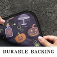 thumbnail image 6 of Pumpkin Spooky Non-Skid Welcome Mats 30x17 Inch Happy Halloween Pumpkin Absorbing Throw Rugs Layered Door Mats for Entryway Porch Entryway Bathroom, 6 of 7