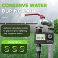 BNLINK Sprinkler Timer Outdoor, Programmable Water Timer with Rain