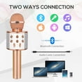 thumbnail image 2 of Wireless Bluetooth Karaoke Microphone with Speaker and Recording Function Children's Best Gift Singing Toy, 2 of 5