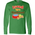 thumbnail image 3 of Inktastic Bloodhound Loved by a (Dog Breed) Long Sleeve T-Shirt, 3 of 5