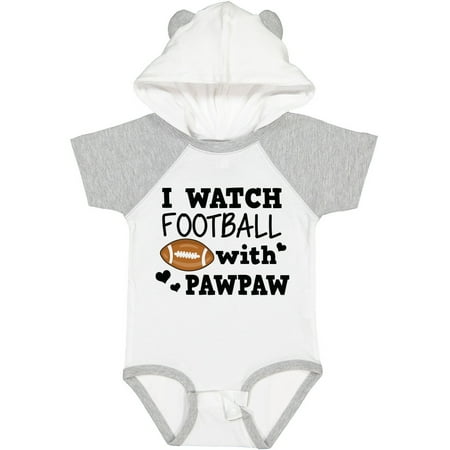

Inktastic I Watch Football with My Pawpaw Gift Baby Boy Bodysuit