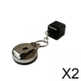 thumbnail image 1 of Soporte para tiza de billar,Soporte de tiza para taco de billar retráctil Clip,Billar Cajas de tiza portátiles Soporte para estuche,Clip fijo para piscina con clip para cinturón Suministros, 1 of 8
