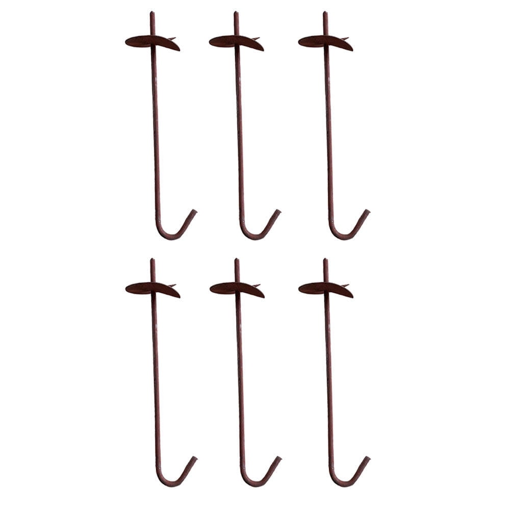 6Pcs Ground Stakes for Securing Tents Canopies Shed Anchor Greenhouse Tie Down