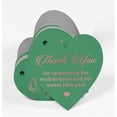 thumbnail image 3 of Inkdotpot Thank You For Celebrating The Mother To Be Baby Shower Bottle Tag Real Rose Gold Foil Favor Hang Tag 50 Pack, 3 of 8