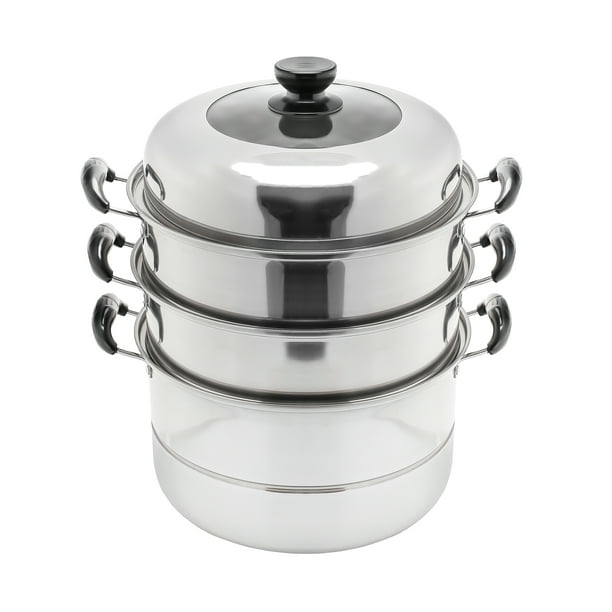Concord 4 Tier Stainless Steel Steamer Cookware Pot (36 CM ...