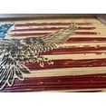 thumbnail image 2 of Bellewood Designs American Flag and Eagle Wall Mounted Gun Safe, 2 of 8
