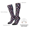 thumbnail image 4 of Balery Christmas Critters Delight Calcetines novedosos Calcetines deportivos Calcetines hasta la rodilla Calcetines de algodón Calcetines originales y geniales, 4 of 6