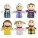thumbnail image 2 of Family Soft Stuffed Toy Doll Dad Mum Brother Sister Cospaly Plush Doll Educational Baby Toys Kawaii Hand Finger Puppet, 2 of 5