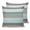 AquaMarine, variant on 18x18 Pillow Covers Set of 2, Boho Blue Aqua Throw Pillow Covers Decorative Couch Cushion Case, Geometric Stripes Tribal Bohemia Retro Microfiber Square Pillowcases for Bedroom Car Living Room