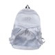thumbnail image 2 of Mochila de moda informal para mujer, ideal para escalada, senderismo y mochilerismo. Gris-plata, 2 of 9