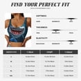 thumbnail image 6 of Lsque Cartoon Cute Shark Printed Women'S Sports Bra, Compression, Moisture Wicking, High-Impact Sports Bra For Women,Supportive sports bra-X-Large, 6 of 9