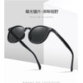 thumbnail image 2 of Lunettes de Soleil Polarisées Rétro à Monture Ronde pour Hommes et Femmes, Ombrage Extérieur, Plage, Conduite (Couleur : D, Taille : Medium), 2 of 4